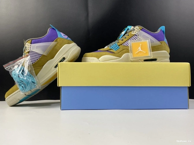 DJ5718-300 Desert 4 Anniversary Air Jordan Moss Retro SP Union 30th 0929
